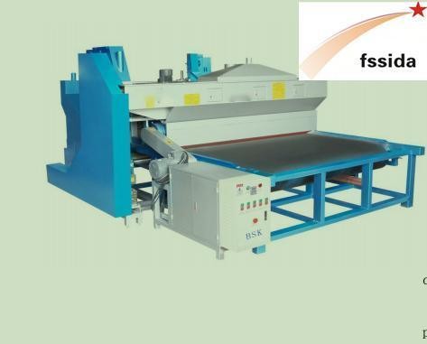 PLC Control System Glass Processing Machine for Horizontal Glass Sandblasting