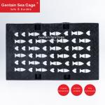 Non Toxic Fish Cage Netting Light Weight Butt Fusion / Bracket Connection