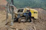 Integrated Rock Drilling Rig Combines Borehole Drilling Rig And Screw Air