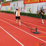 Non-Toxic Safety Surface for Schools ECO-Friendly Recycled Rubber Jogging Track