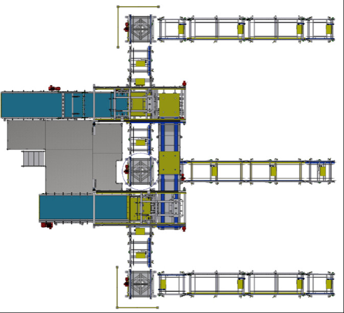 6000-36000cans/H Automatic Loading And Unloading Machine High Efficiency