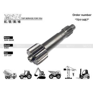 China Effortless Installation E303 Excavator Travel 1 Stage Sun Gear Gear Box For Machinery Repair Shops factory