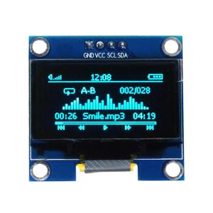 China High Contrast Color 0.96'' OLED Display Module 128X64 Dots Matrix Screen on sale