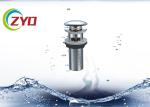 Kitchen Bathroom Sink Pop Up Drain , Effective Filtration Pop Up Drain