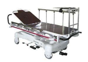 China Hydraulic Radio Translucent Patient Transport Trolley Height Adjustable factory