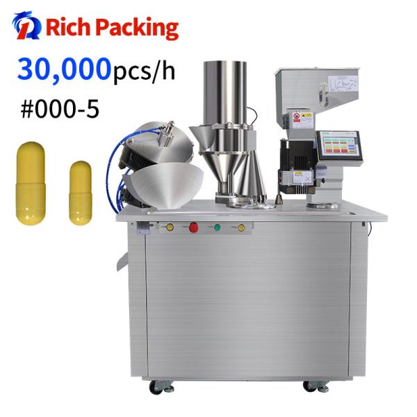 China High Speed Capsule Filling Machine Semi Automatic Pharmaceutical Making Capsules factory