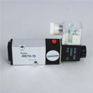 China 4M Series 5 Port 2 Position Solenoid Valve 3 Way 4M210-08 0.15-0.8MPa factory