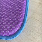 Sinlge packed 1pc Microfiber printeted water absorb dish mat kitchen water pad