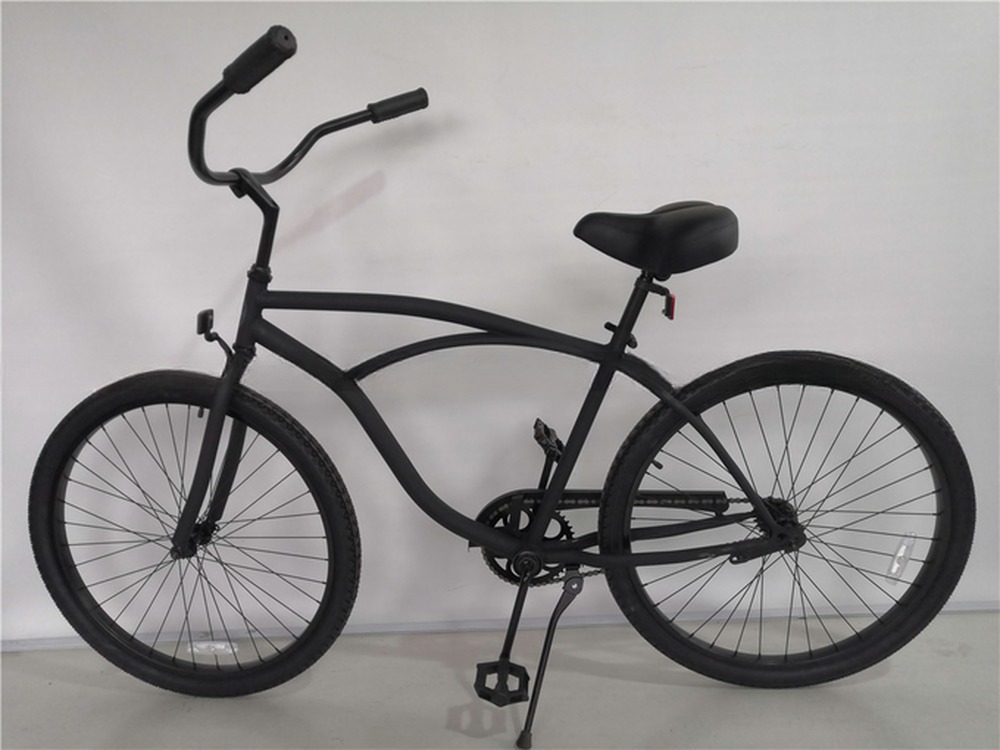 26 Inch Red Color Men's Classic Beach Cruiser Bikes with Big and Comfortable Seat