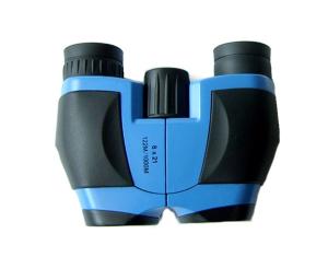 China Folding 8x21 Small Porro Binoculars Lightweight Blue , Yellow And Green factory