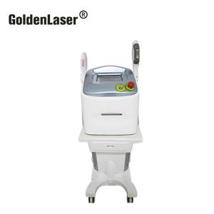 China 10 X 50mm Ipl Rf Nd Yag Laser Hair Removal Machine Skin Rejuvenation Home Device factory