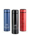 Airport Flask Water Bottle Stainless Steel Tumbler , Thermal Travel Mug Long