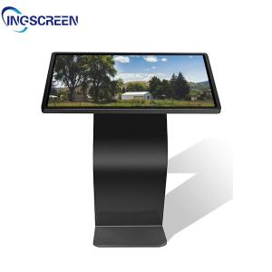 China Wall Mounted Digital Signage Kiosk 65in 75in LCD Self Service Touch Screen Kiosks factory
