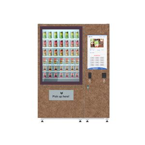 China CE FCC ISO approved salad vending machine with remote control function on sale China CE FCC ISO approved salad vending machine with remote control function on sale