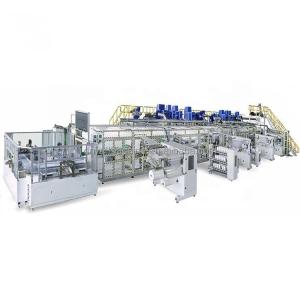China 300pcs/min Adult Diaper Machine Longitudinal Folding System Packing Machine For Adult Diapers factory