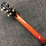 Custom All Solid KOA Wood Acoustic Electric Guitar Real Abalone Binding Ebony