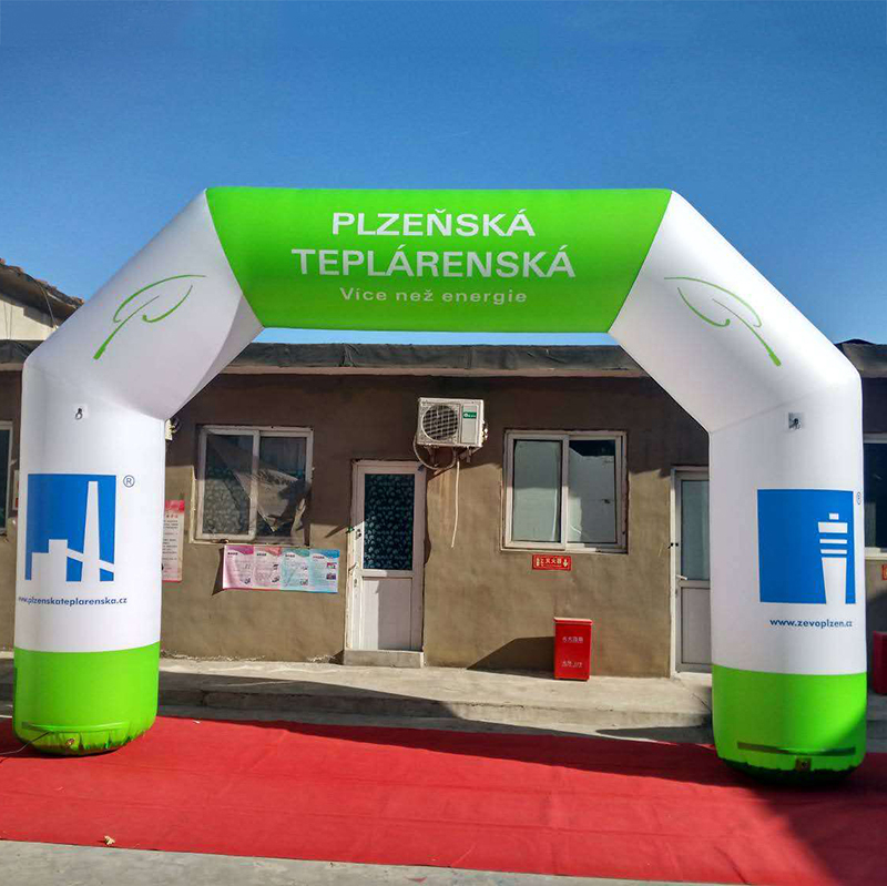 2023 hot selling customize logo hot selling 5m factory wholesale christmas arch inflatable