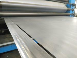 China Cold Water Soluble Embroidery Film 1600mm * 183m * 35 Microns Embossed factory