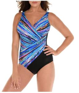 China Animal Spectrum Oceanus Surplice One-Piece Swimsuit (1) factory