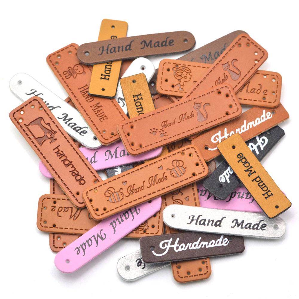 Personalized Logo Garment Leather Patch Custom Jeans Leather Patch Custom Clothing Label Tag