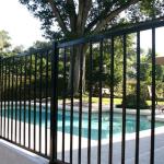 Customizable Easy To Assemble Zinc Steel Security Fence Powder Coated Metal