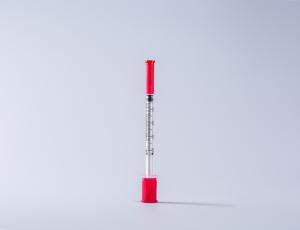 China CE ISO Sterile Medical Disposable Insulin Syringe With Needle U-40 factory