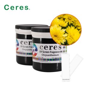 China Ceres Security White Ink Perfume 1kg Can Screen Printing Ink on sale