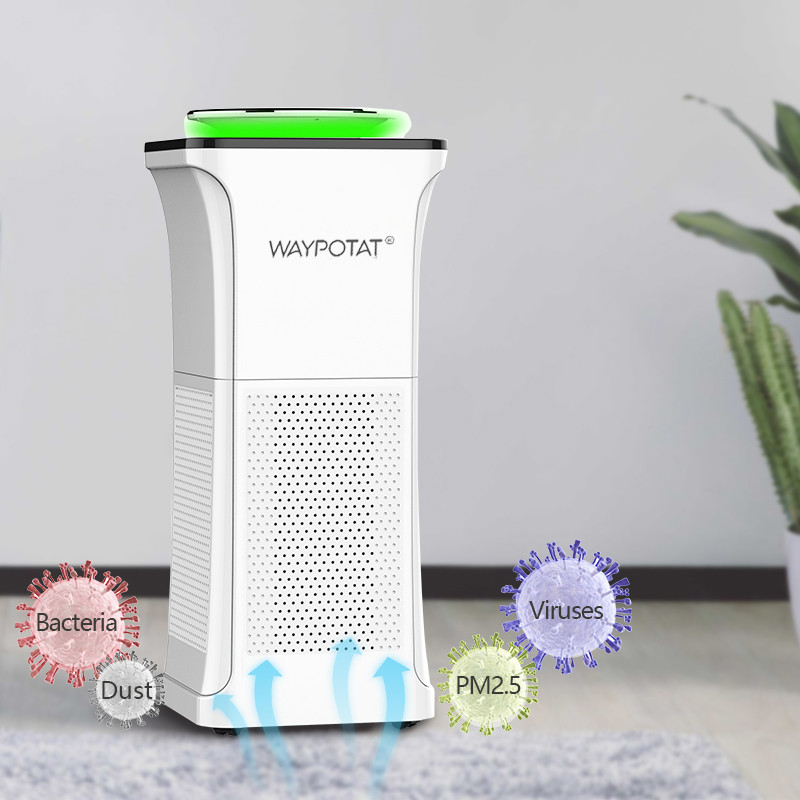 Office Household Electric Air Purifier With Smart Control For Large Rooms