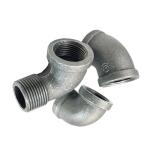 1/8 Inch Elbows Galvanized Malleable Fittings Vintage Style