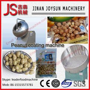 China Dried Fruits Peanut Coating Machine By Sugar , Chocolate , Vitamins factory