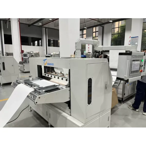 Full-auto High Efficiency Air Filter Paper Folding Machine Knife Type Paper Pleating Machine