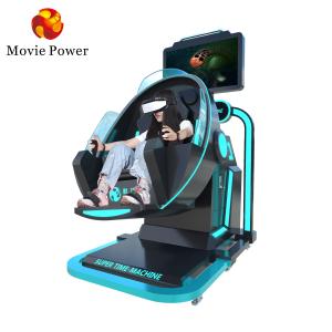 China Coin Pusher Virtual Reality Simulator Commercial 9D VR Super Time-Machine Fly Game Machine factory
