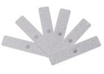 Polyester Flexible Textile RFID Washable Laundry Tag