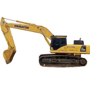 China Shanghai Large Mining 45 Ton Used Komatsu 450-7 Excavator in Original Good Condition factory