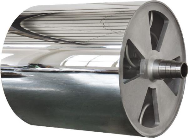 Corrosion Resistance Finished Mirror Roller For The Surface Embossing In PVC ,