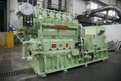 Customized HFO fired generator Power Plant Water Cooled Diesel Generator 0.4KV -