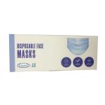 3 Ply Non Woven Fabric Face Mask , Fluid Resistant Face Mask Ce Certification