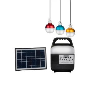 China 8000mah 5W 6V Portable Solar Camping Light For Garage factory
