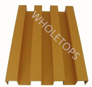 China PVDF Coated 2.0MM Aluminum Facade Panels Decorative Metal Sheet For Building factory