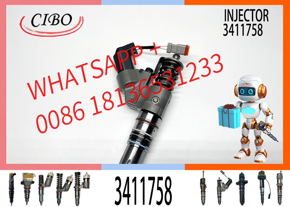 M11 Diesel Fuel Injector 3411758 3411758PX 3411758 RX 3411401 for Cum-mins ISM QSM Engine