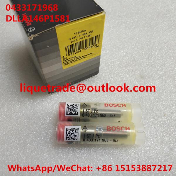 BOSCH Injector nozzle DLLA146P1581, 0433171968 , DLLA 146 P 1581, 0 433 171 968