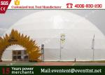 Outdoor large Geodesic dome white marquee circus tent event tent camping family