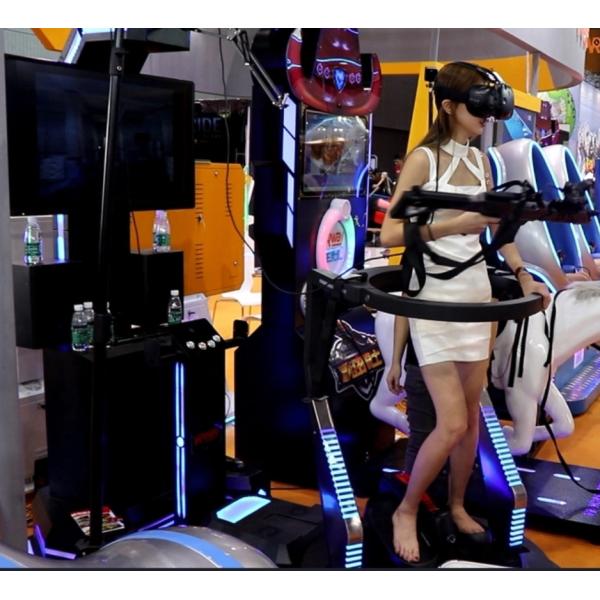 Exclusive Shooting Game Virtual Reality Simulator For Game Zone Customized Color