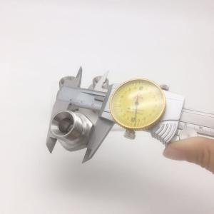 China Stainless Steel 1B-06-08 1/8 Inch Hydraulic Hose Adapter factory