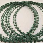 450mm Coil Diameter Razor Wire Fence Anti Theft High Security Beautiful