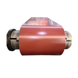 China Brick Red 0.18 0.25 0.32x1000 Color Ppgi Coil Used For T Type Roofing Sheet factory