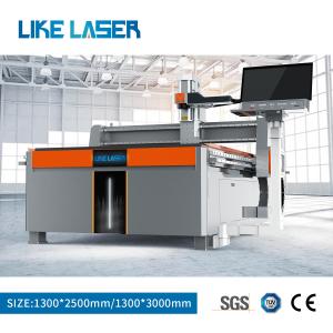 China Stainless Steel Plate Decoration Laser Metal Etching Machine with H3-1326 1300mm*2500mm/1500mm*3000mm factory