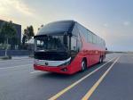 Luxury Bus Coach Yutong 56 Seats Model ZK6137 Double Rear Axle 2021 Year Airbag