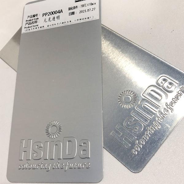 Acrylic Polyurethane Polyester Varnish Clear Coated Powder Coating for Metal