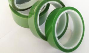 China 55um PET Silicone Tape Radiation resistance characteristic for spraying powder factory